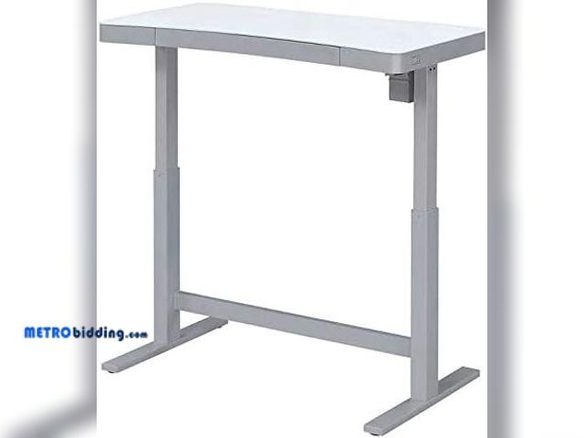 Lot 88-490762 - TRESANTI Coastal Adjustable Height Desk, White