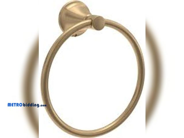 Lot 88-509351 - Delta Lorna Wall Mounted Round Closed Towel Ring Bath