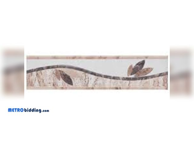 Lot 88-492697 - Merola Tile Ferraras Listello Base 2 in. x 7-7/8 in. Glossy Ceramic Wall Tile Trim WBDFBL2