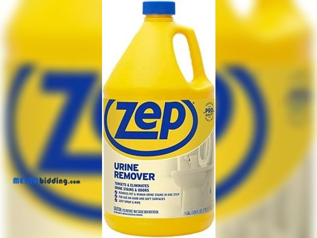 Lot 88-499000 - Zep Urine Remover 128 Ounces Targets and Eliminates Urine Odors and Stains