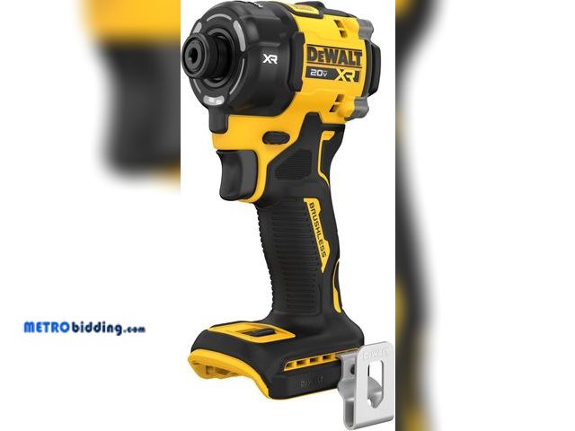 Lot 88-493623 - DEWALT 20V MAX XR 1/4 Inch Cordless Quiet Hydraulic Impact Driver, Bare Tool Only (DCF870B)