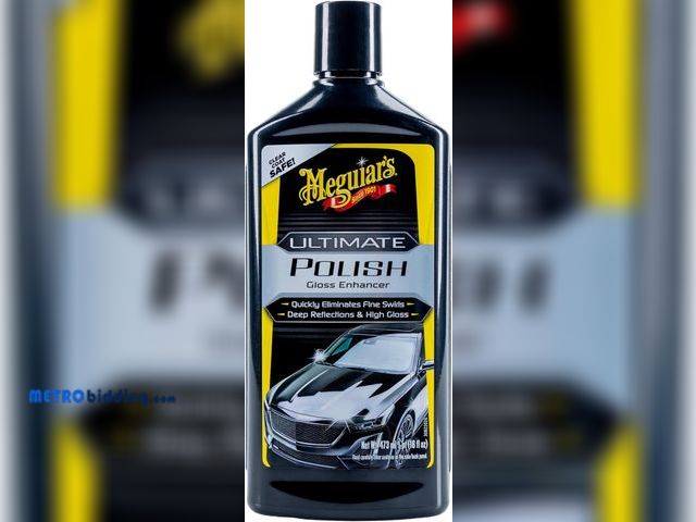 Lot 88-498553 - Meguiar’s Ultimate Polish – High-Gloss Polish for a Show Car Shine – Permanently Removes Light Swirl...