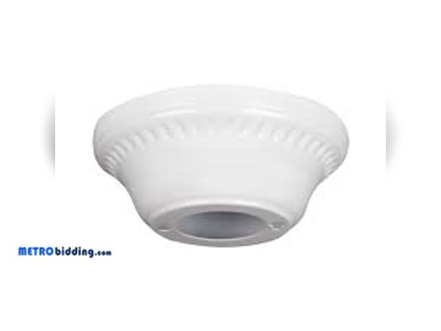 Lot 88-480854 - Commercial Electric White Cathedral Ceiling Canopy Kit