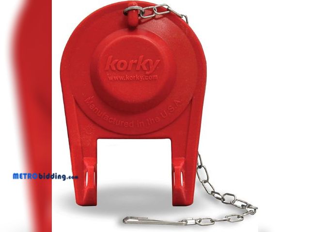 Lot 88-501266 - Korky 100BP Ultra Water Saver Flapper, Small, Red