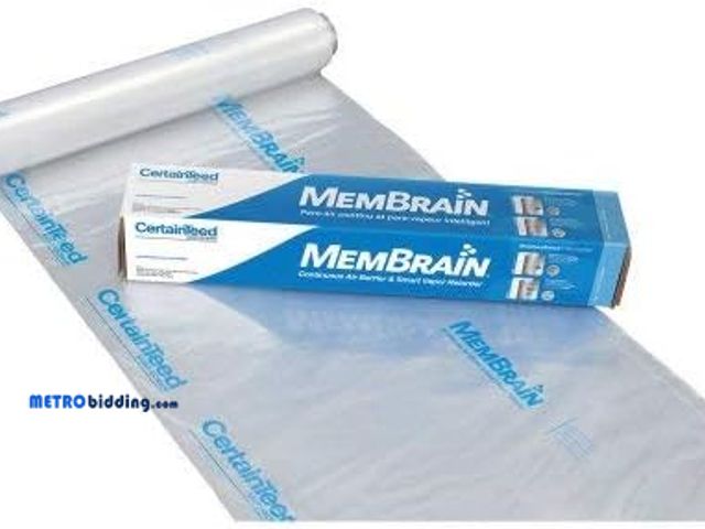 Lot 88-493729 - Certainteed 902018 8 x 50 ft. Vapor Barrier - Pack of 6