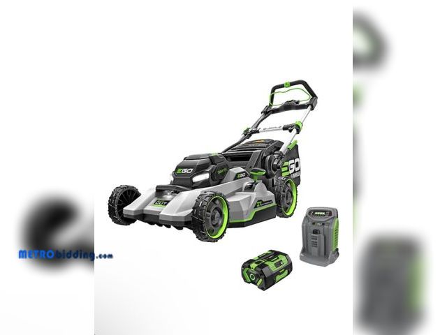 Lot 88-509353 - EGO 800 Series Select Cut with Touch Drive 21-in Self Propelled Battery Mower, (1) 56-volt, 7.5 Ah B...