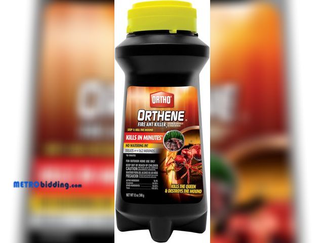 Lot 88-498231 - Ortho Orthene Fire Ant Killer1, Kills the Queen, Destroys up to 162 Mounds, Begins Working in 60 min...