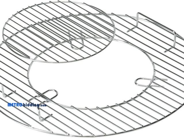 Lot 88-498202 - VEVOR 21 inch Kettle Grill Grate for 22 inch Kettle Grill, Round Replacement Charcoal Grates, Kettle...