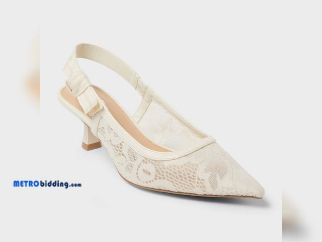 Lot 88-481273 - Women's Milan Slingback Pumps - A New Day size 12