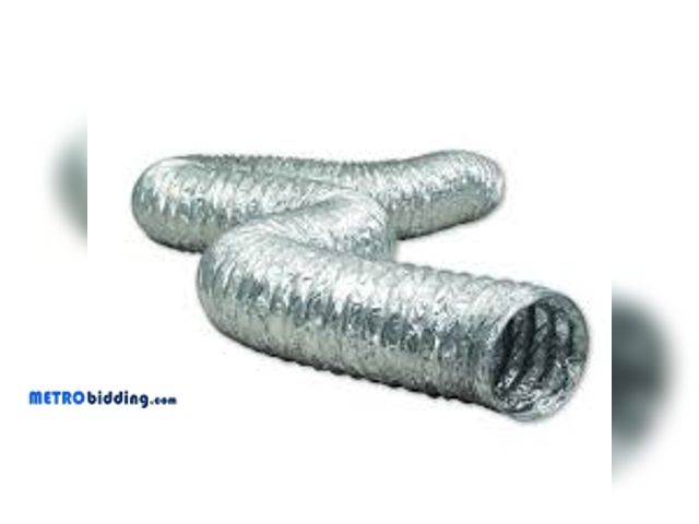 Lot 88-496455 - Everbilt 4 in. x 8 ft. Flexible Aluminum Dryer Vent Duct