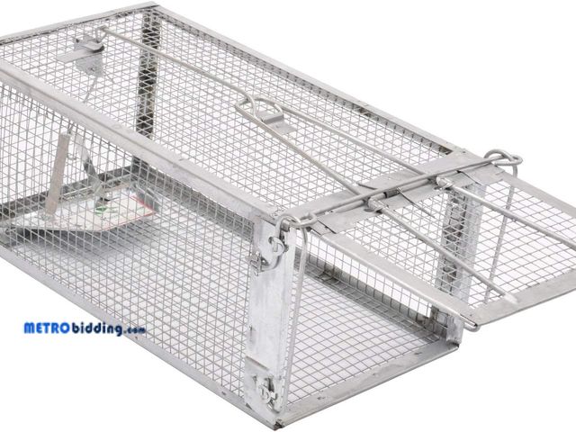 Lot 88-498453 - Kensizer Humane Rat Trap, Chipmunk Rodent Trap That Work for Indoor and Outdoor Small Animal - Mouse...