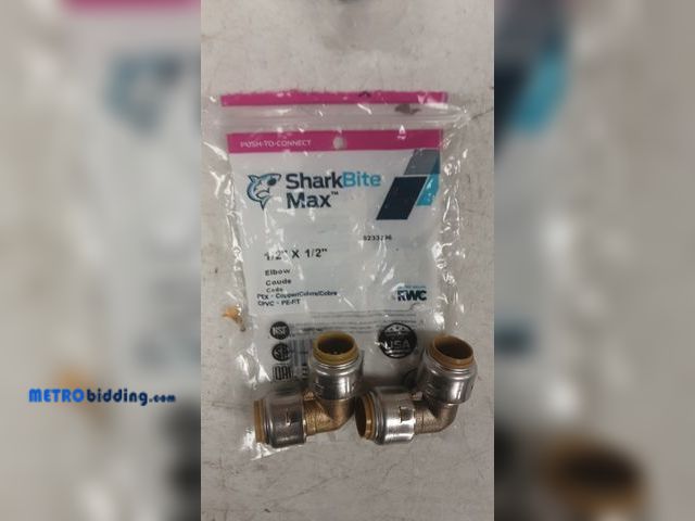 Lot 88-484550 - (2) 1/2-inch copper elbow coude