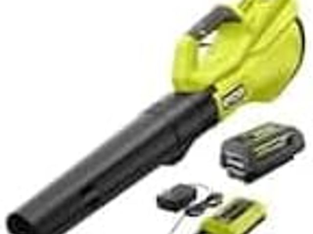 Lot 88-480201 - RYOBI 40V 550 CFM Blower Kit