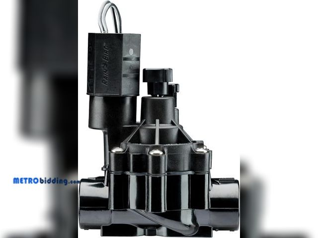 Lot 88-498287 - Rain Bird CPF075 In-Line Automatic Sprinkler Valve with Flow Control, 3/4" Threaded Female x Female