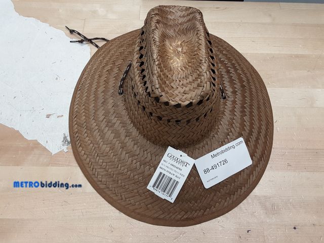 Lot 88-491726 - Goldcoast Sun Protection Wide Brim Straw Hat