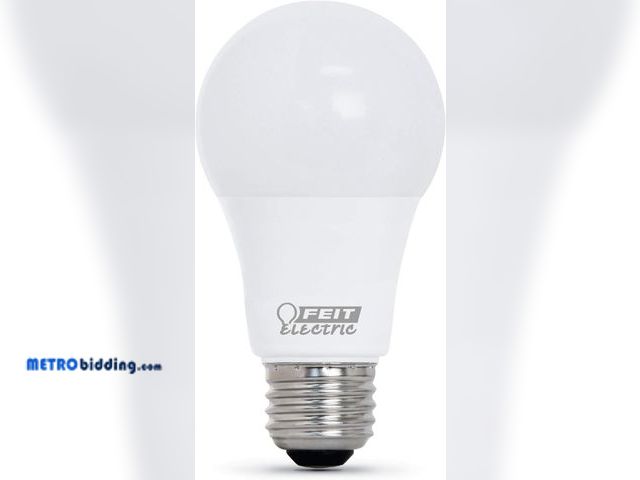 Lot 88-481319 - Feit Electric 4PK 8.8W WW A19LED Bulb