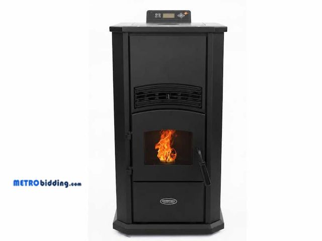 Lot 88-484571 - HP41-Alpine Heats 2200 sq. ft. Wood Pellet Stove