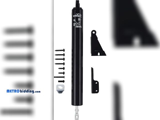 Lot 88-493701 - Wright Products - Standard Duty Pneumatic Screen and Storm Door Closer, Black