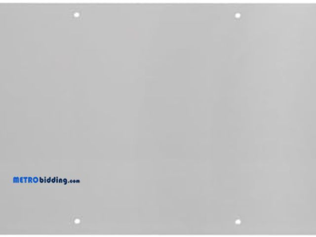 Lot 88-498197 - Prime-Line J 4620 10 x 34 In., Aluminum, Door Kick, Satin Finish (Single Pack)