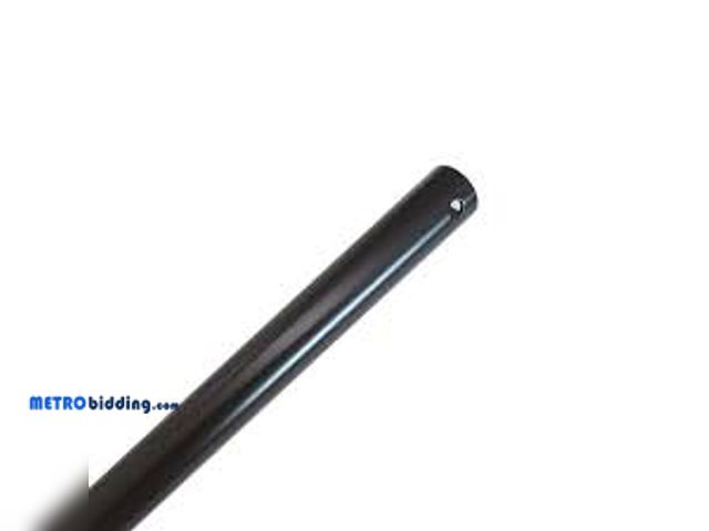 Lot 88-480527 - PRIVATE BRAND UNBRANDED 72 in. Matte Black Ceiling Fan Extension Downrod for 16 ft. Ceilings