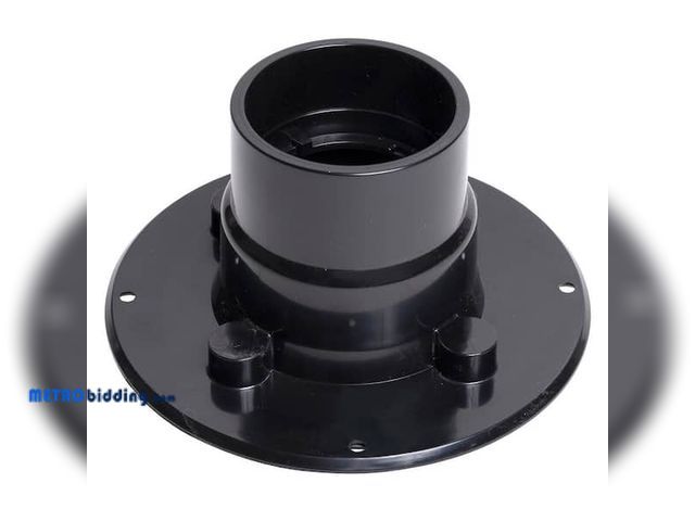 Lot 88-496281 - Oatey Round Black PVC Shower Drain