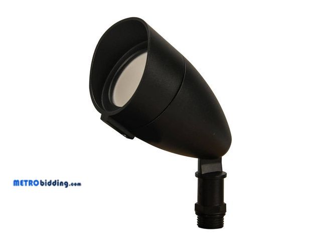 Lot 88-497013 - Commercial Electric CE 30-Watt Black Outdoor Integrated LED Flood Light with 2500 Lumens for 120-Vol...
