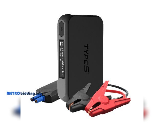 Lot 88-492509 - Car Battery Jump Starter - 12V 6.0L Compact Power Bank With Jump Guide - AC530171 | Type S Auto