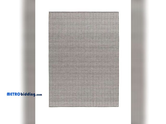 Lot 88-491038 - GlucksteinElements Otis Ivory/Steel 8 ft. x 10 ft. Indoor Area Rug