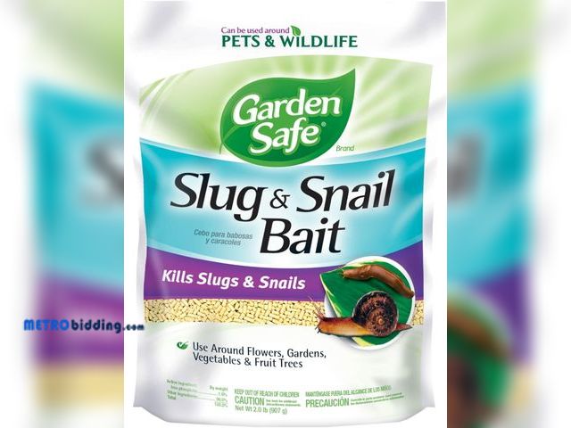 Lot 88-498873 - Garden Safe Brand Slug &amp; Snail Bait Granules, 2 Pounds, Slugs &amp; Snails Begin to Die Within 3...