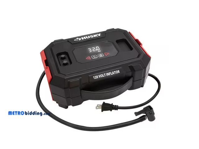 Lot 88-491781 - Husky 120-Volt Inflator H120N