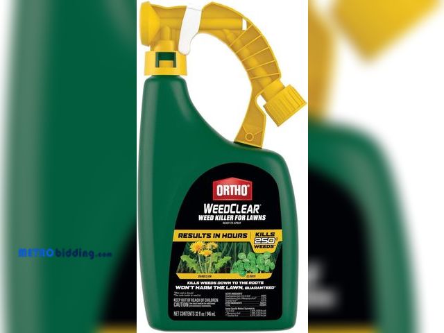 Lot 88-498135 - Ortho WeedClear Weed Killer for Lawns Ready-To-Spray: Treats up to 16,000 sq. ft., Won't Harm Grass ...
