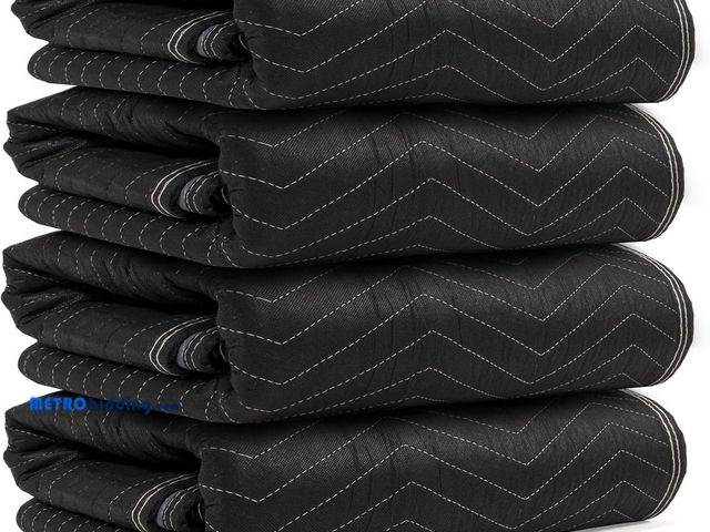 Lot 88-498170 - US Cargo Control 95 lb/Dozen, Machine Washable 80"x72" Large Heavy Duty Moving Blanket, MBSUPREME95 ...