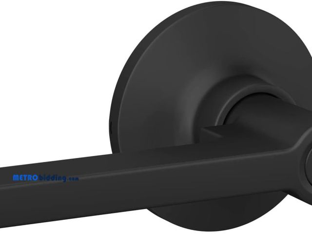 Lot 88-492009 - Freedom Matte Black Keyed Entry Door Lever