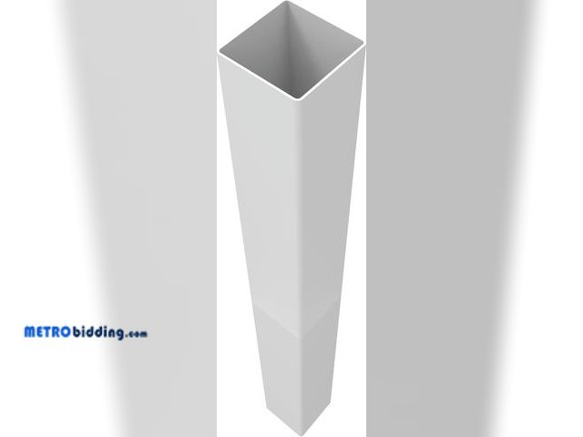 Lot 88-498399 - 4"X4"X39" Vinyl Post, White