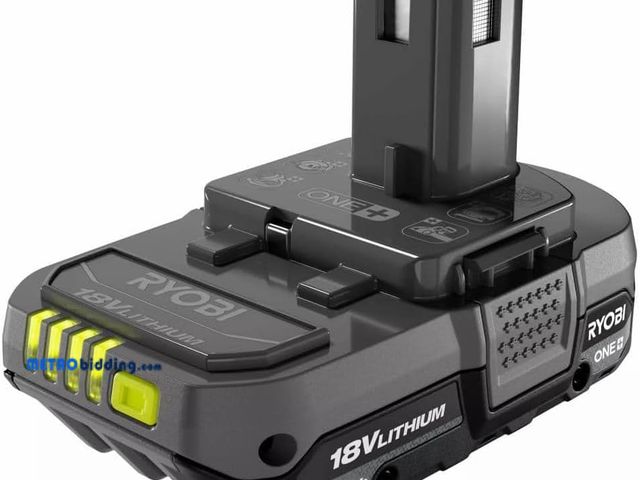 Lot 88-492562 - RYOBI - ONE+ 18V Lithium-Ion 1.5 Ah Battery - PBP002