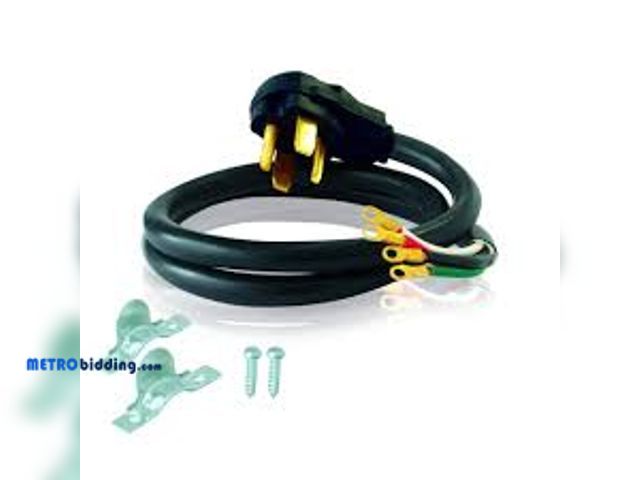 Lot 88-492701 - Everbilt 4 ft. 4-Prong 30 Amp Dryer Cord 98280