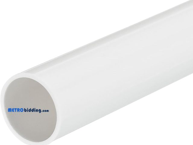 Lot 88-482563 - 1/4 Inch PVC Rigid Tube Round Pipe Tubing Hardware Tubing