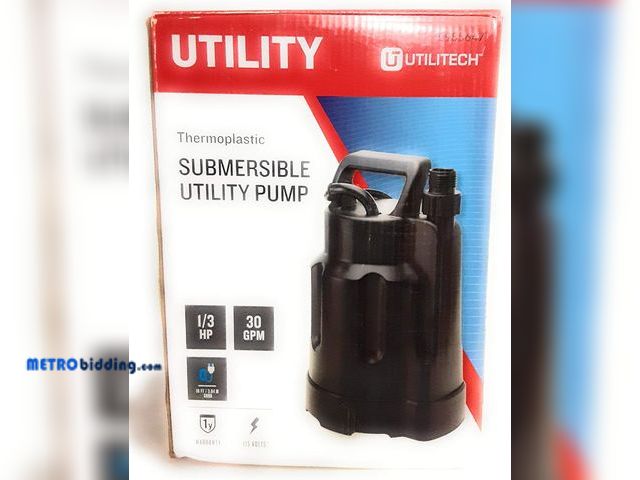 Lot 88-501700 - Thermoplastic Submersible Utility Pump