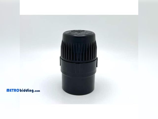 Lot 88-537260 - Everbilt
1-1/2 in. x 2 in. ABS Air Admittance Valve with 160 DFU Branch and 24 DFU Stack