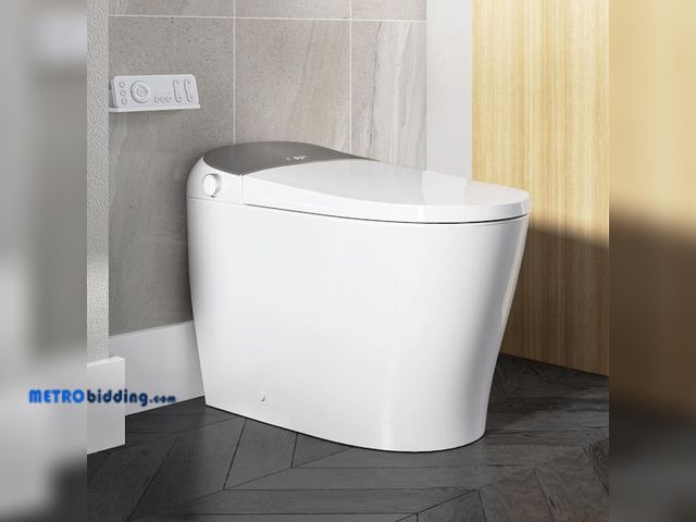 Lot 88-503583 - HOROW
Tankless Elongated Smart Toilet Bidet in White with Auto Flush, Heated Seat, Warm Air Dryer, B...