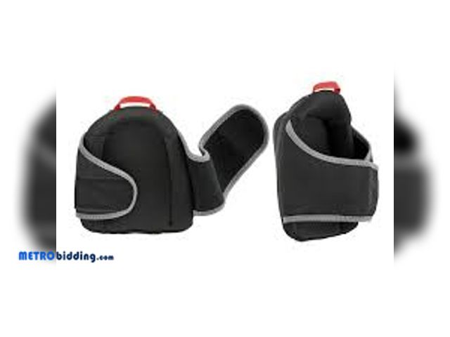 Lot 88-493698 - Husky Fabric Cap Foam Non-Marring Knee Pads, Used