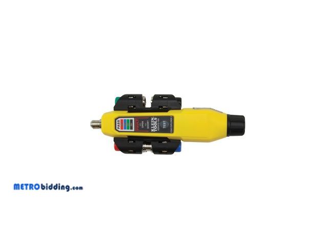 Lot 88-497902 - Klein Tools VDV512-101 Explorer 2 Coax Tester Kit, Includes Cable Tester / Wire Tracer / Coax Mapper...