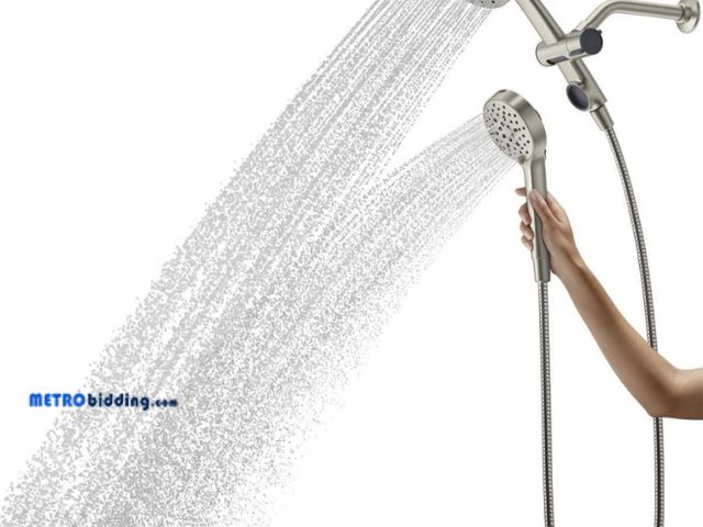 Lot 88-503454 - Kohler Prone 3-in-1 Multifunction Shower Head with PowerSweep Combo Shower Kit, PowerSweep Spray, Ma...