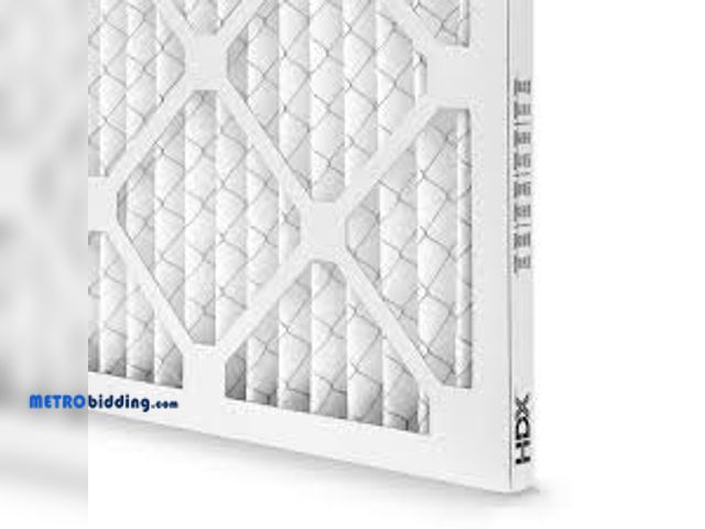 Lot 88-490956 - HDX 12 in. x 24 in. x 1 in. Standard Pleated Furnace Air Filter FPR 5, MERV 8