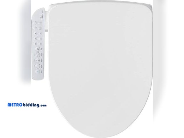 Lot 88-509310 - BIO BIDET HD-7000 Electric Bidet Seat for Elongated Toilets in White with Fusion Heating Technology ...