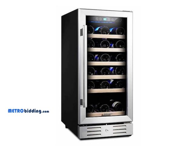 Lot 88-485585 - 15 in. Built-In 30-Bottle Single Zone Wine Cooler Compressor, appears unused