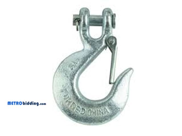 Lot 88-501262 - Everbilt 5/16 in. Zinc-Plated Grade 43 Clevis Slip Hook