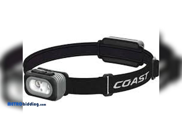 Lot 88-493671 - Coast RL22R 1000 Lumens Rechargeable Battery LED Power Headlamp 30828