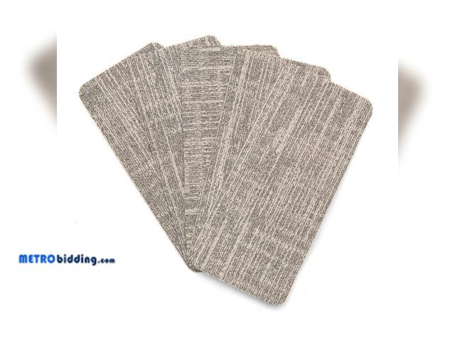 Lot 88-498515 - Nance Carpet and Rug Peel and Stick Earthtone Indoor/Outdoor 8 in. x 18 in. Commercial Stair Tread (...