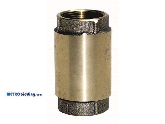 Lot 88-491408 - Everbilt 1-1/4 in. Brass Check Valve